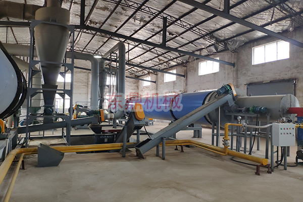 羅漢果渣烘干機(jī)建造完成，現(xiàn)場實(shí)拍照片